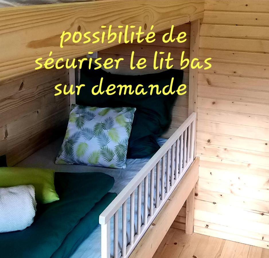 Roulottes Du Chalet Des Pins Rougeou Exteriér fotografie